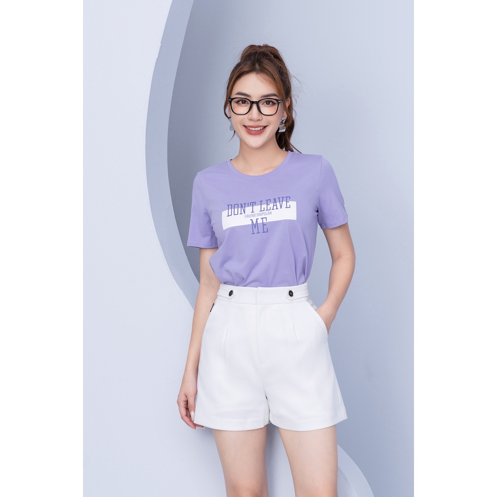 Quần short nữ 2 cúc - Quần đùi nữ ba màu LOZA - LQ702096