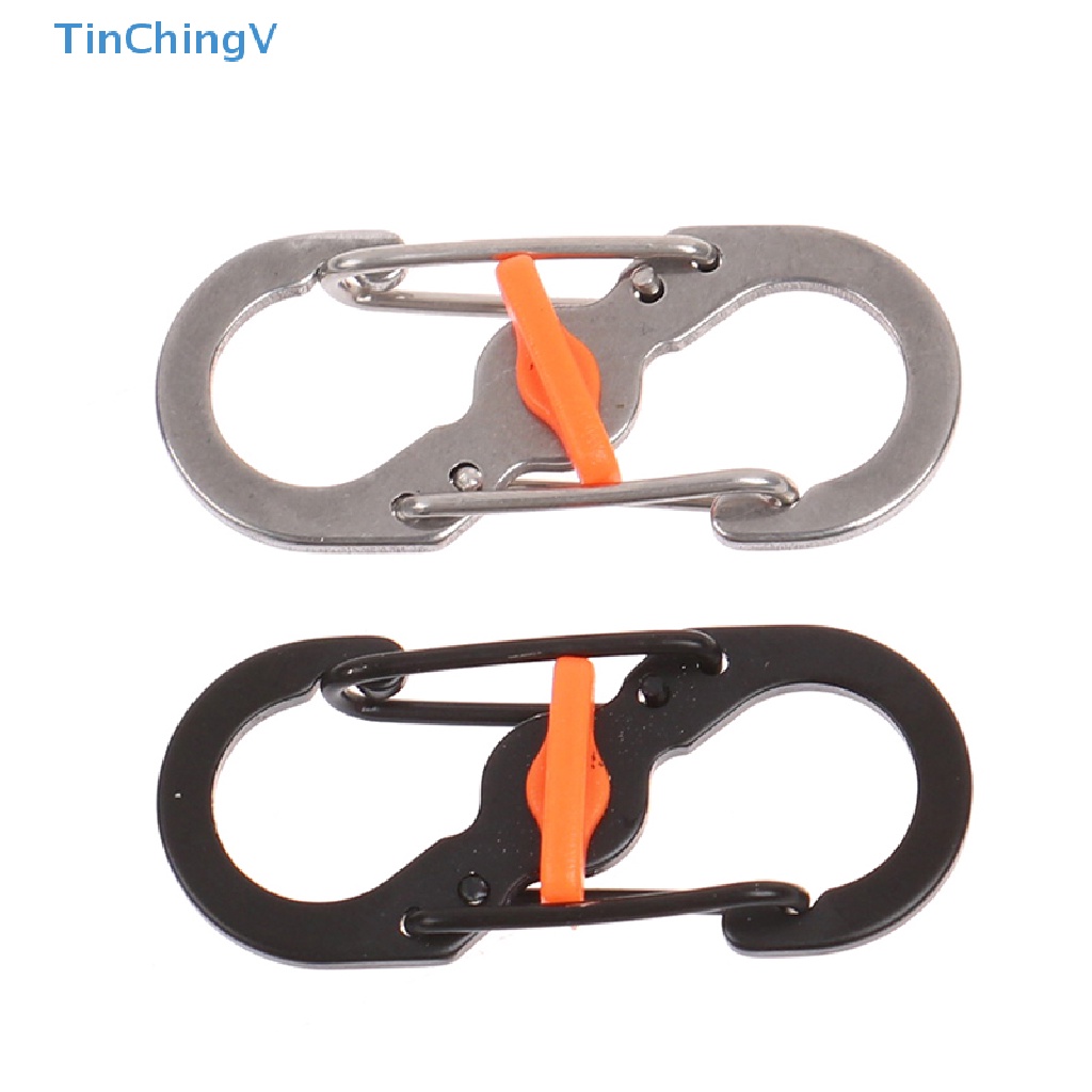 Móc Khóa Chữ S Bằng Thép Không Gỉ Chống Trộm Tiện Dụng