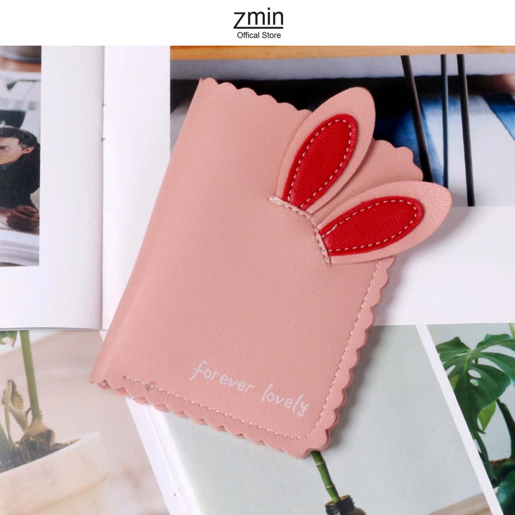 Ví bóp nữ mini cầm tay Zmin, chất liệu cao cấp có thể bỏ túi - V015