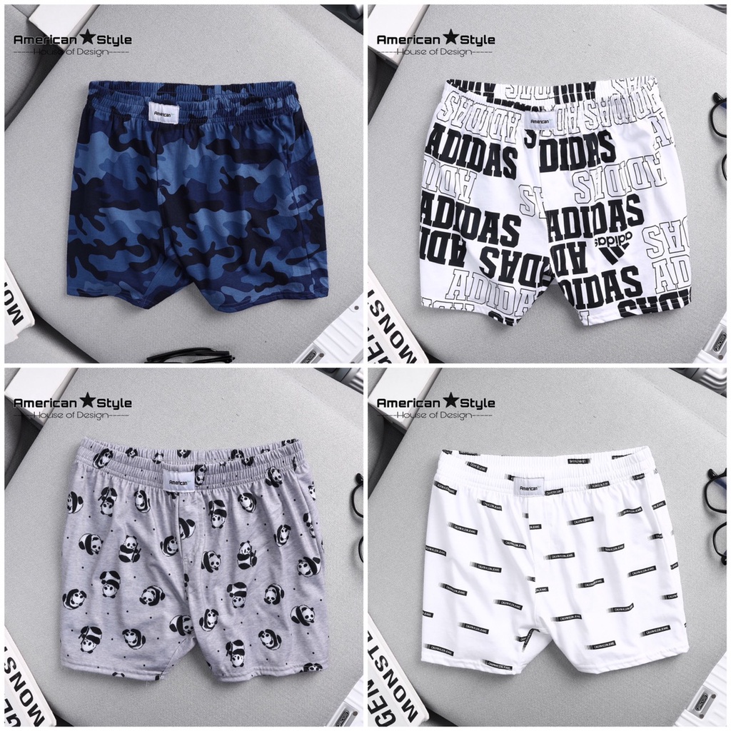 Quần Đùi Bigsize 82kg - 110Kg AmericanStyle Chất Vải Cotton 100% Co Giãn Cưc Đẹp Mát Thỏa Mái Vận Động, Mặc Ngủ