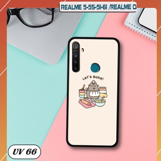 Ốp lưng Realme 5/ 5S/ 5i/ 6i/ Q - lưng nhám viền dẻo