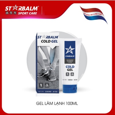 GeL Làm Lạnh Starbalm, Hà Lan, Chính Hãng; Nhanh Chóng Phục Hồi Chấn Thương, Trật Gân, Sưng, Viêm, Bầm tím