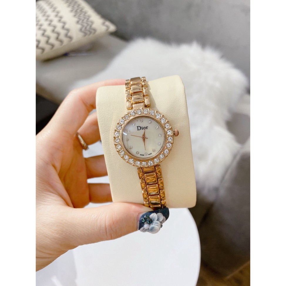 Đồng hồ dior nữ Đồng hô đeo tay thời trang, đồng hồ nữ đẹp cao cấp DIOR