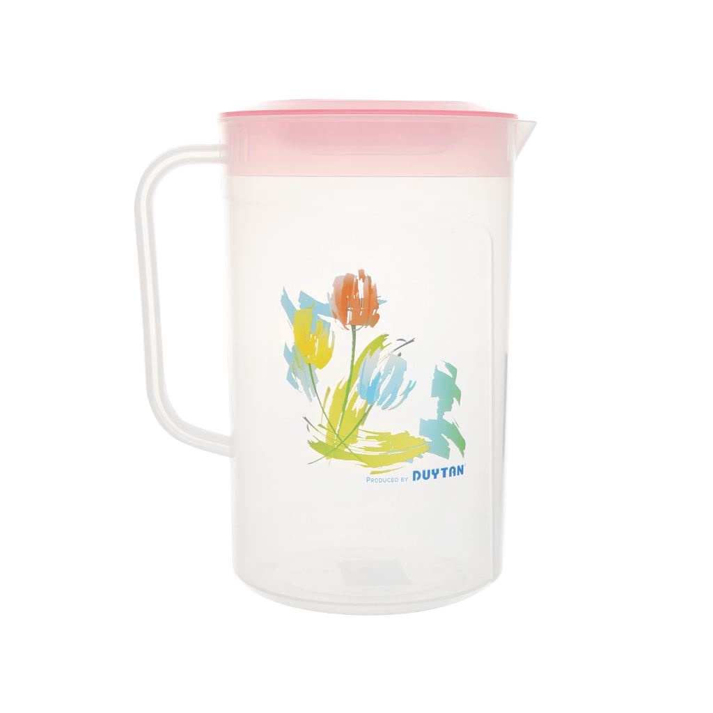 Ca tulip nhựa,2,5 Lít Duy Tân (giao màu ngẫu nhiên) Được làm từ chất liệu nhựa an toàn cho sức khỏe