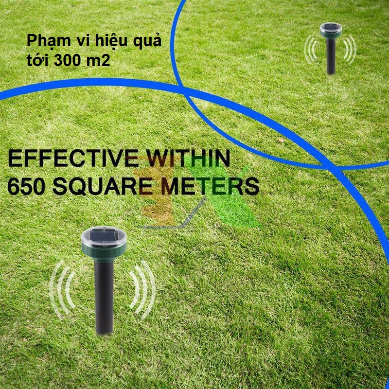 Thiết bị Đuổi Chuột sân vườn bằng sóng âm - Năng Lượng Mặt Trời