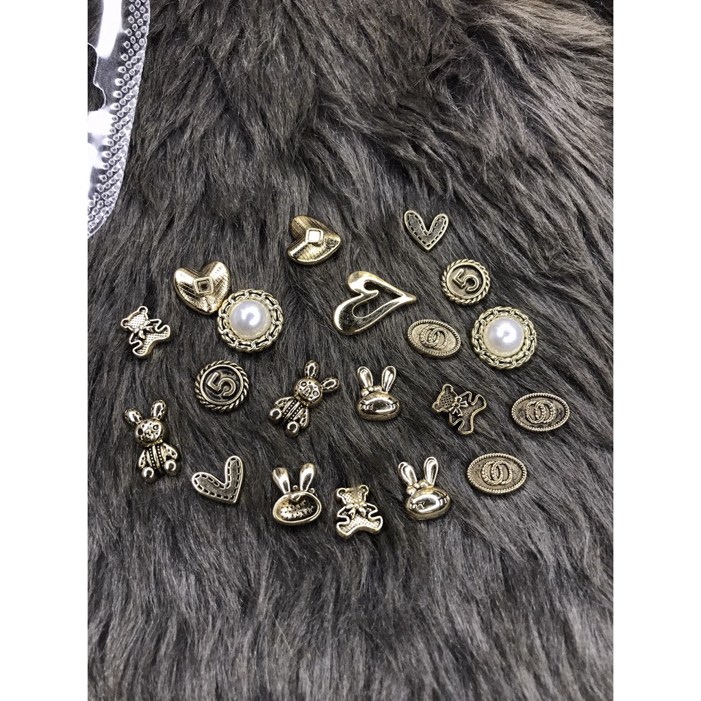 Set charm thương hiệu đồng xịn sò