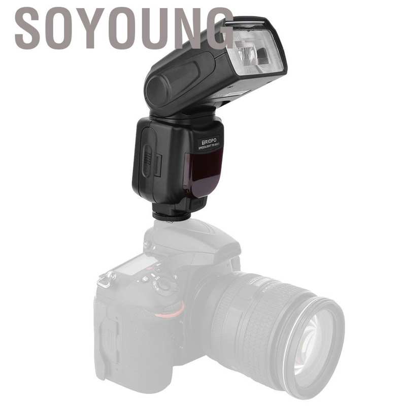 Đèn Flash Chụp Ảnh Không Dây TRIOPO TR960II Tốc Độ Nhanh Cho Máy Nikon Canon Pentax DSLR Kèm Phụ Kiện