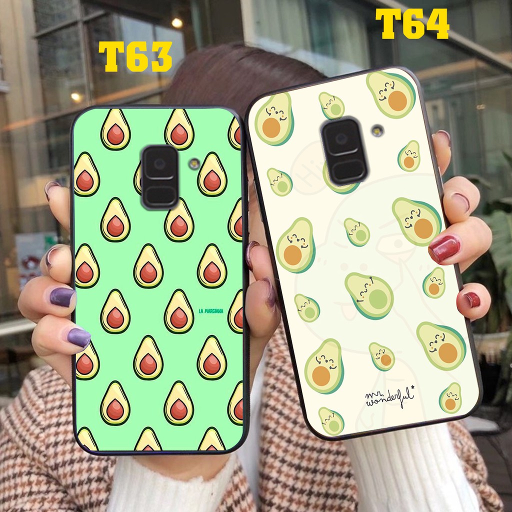 Ốp lưng Samsung A6 - A6 Plus - A8 - A8 Plus - J8 in hình họa tiết hoa quả đẹp