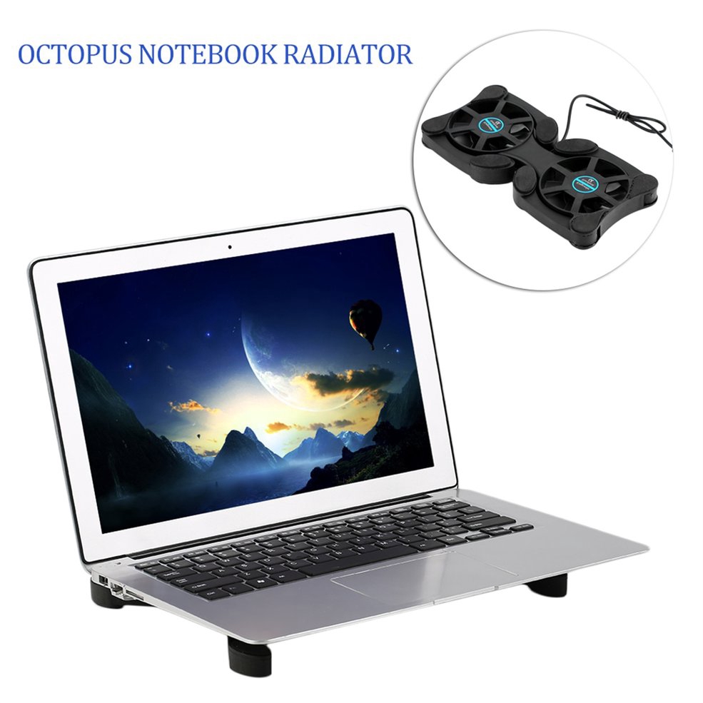 Quạt tản nhiệt mini dùng để làm mát laptop 7"-15"