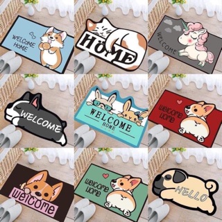 Thảm lau chân hình thú siêu dễ thương