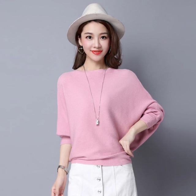 Combo Áo len cánh dơi 195k