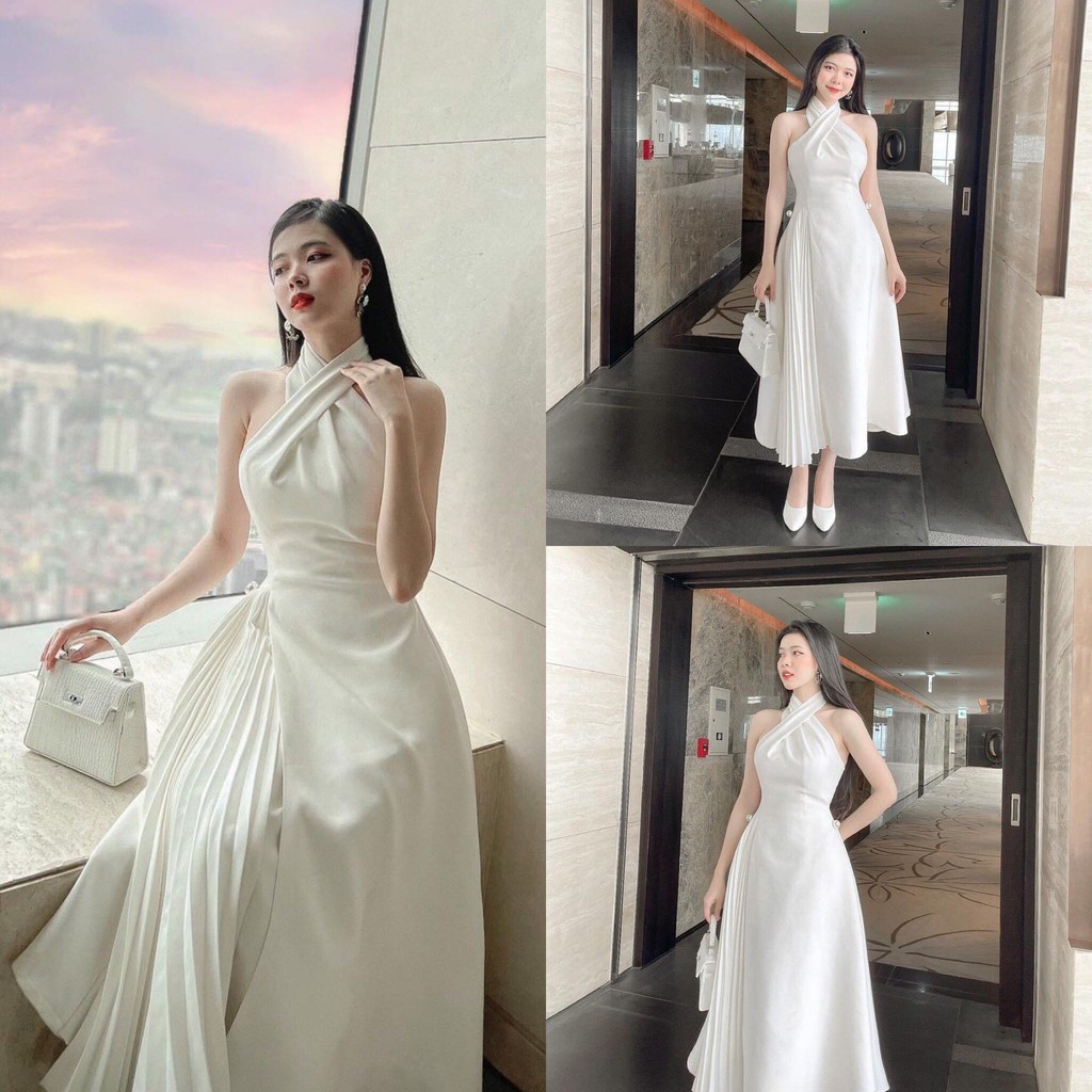 Đầm xòe thiết kế sang trọng cao cấp