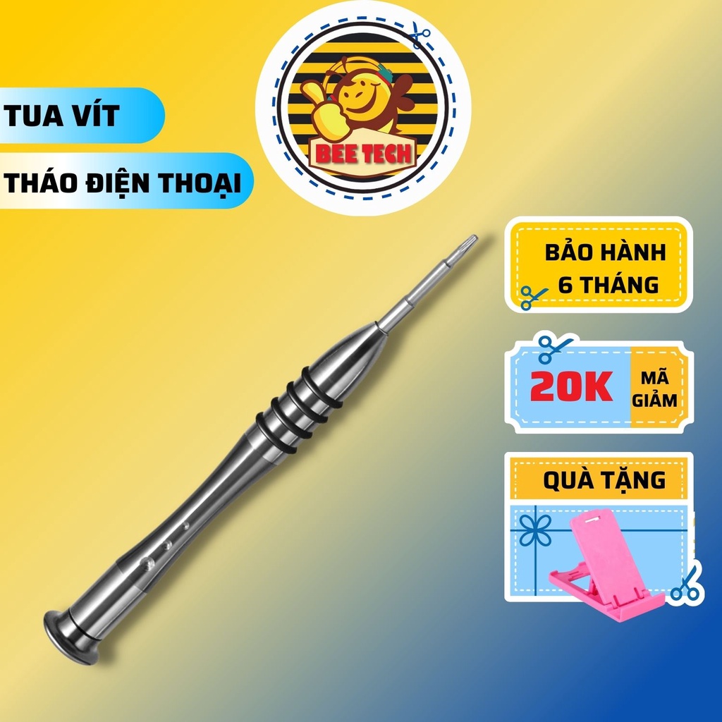 Tua Vít Tháo Điện Thoại BEETECH BTTV01 5 Cạnh, Nhỏ Gọn, Tiện Lợi, Dễ Dàng Mang Đi