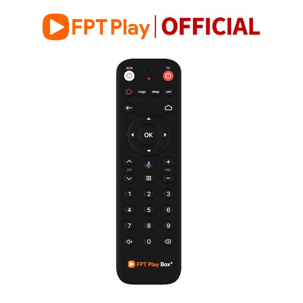 Điều Khiển Remote voice FPT Play Box Sử Dụng Giọng Nói Dùng Cho Box 2018 19 20 21 - Chính hãng