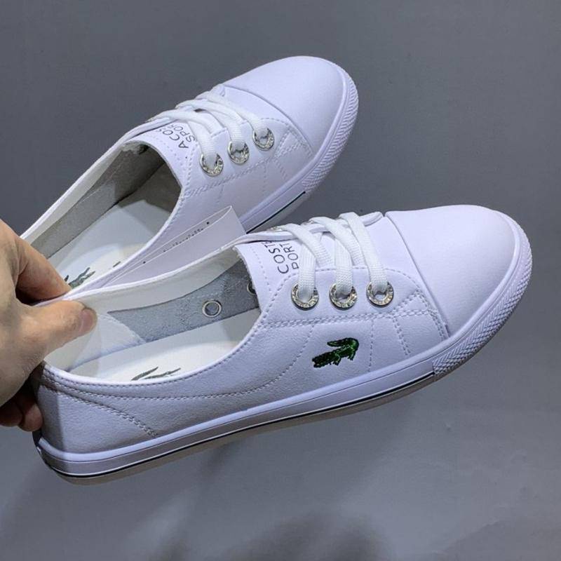 Giày cá sấu, giày lac.oste slip on, giày lười thời trang không buộc dây