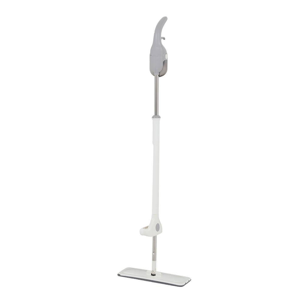 HomeBase ACCO Chổi lau nhà phun nước Microfiber NEEZ NAMI 14inch W36xH145xD11cm màu trắng/xám
