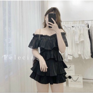 CHÂN VÁY XẾP LI HAI TẦNG