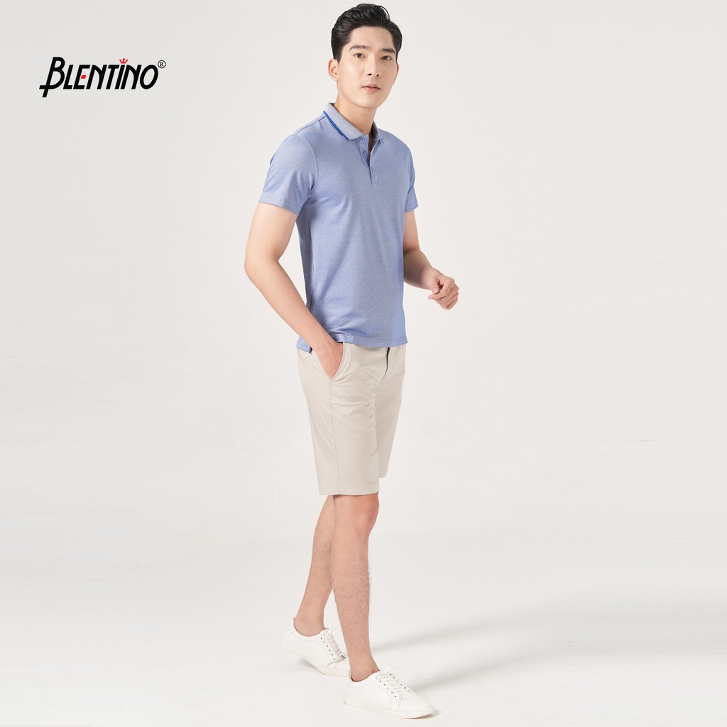 Áo Thun Polo Nam BLENTINO PL0121 ngắn tay , Chất liệu BamBoo mềm mai , Phom ôm vừa vặn.