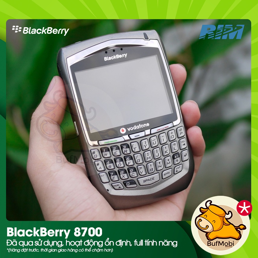 Blackberry 8700 C,G,V Likenew, nhiều nhà mạng