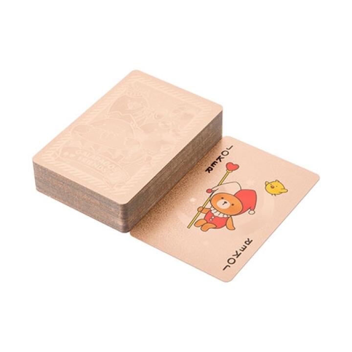 Bộ Bài ARTBOX Hàn Quốc Chơi Game Màu Vàng Hồng Sang Trọng
