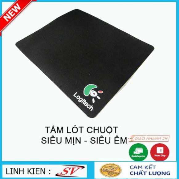 Miếng Lót Chuột Logitech 18*22 cm - lót chuột đẹp | BigBuy360 - bigbuy360.vn