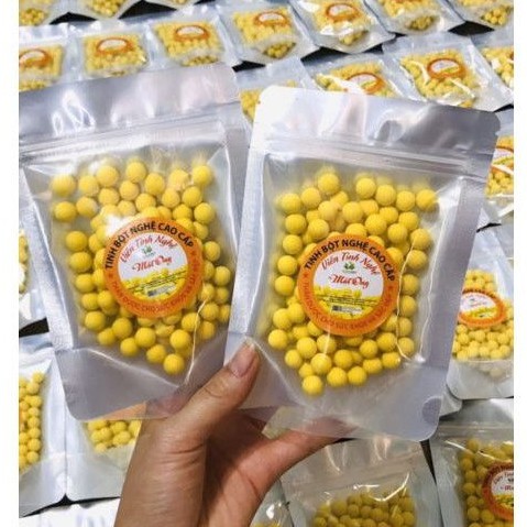Viên nghệ mật ong gói 100g dùng thử