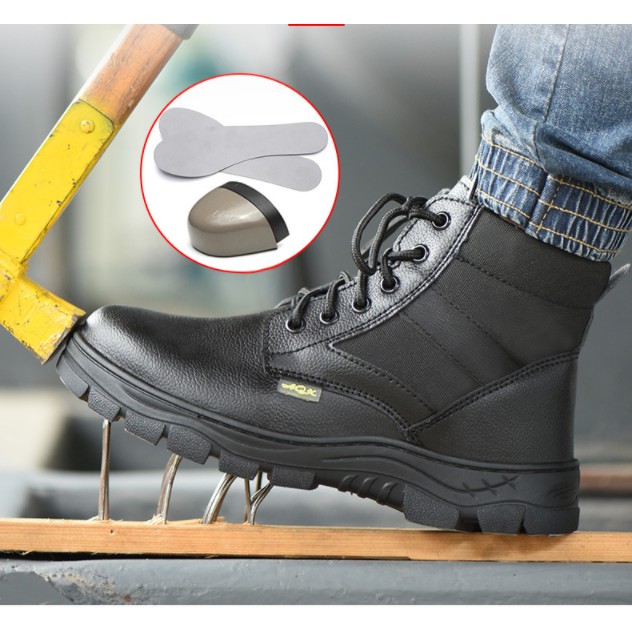 Giày Bảo Hộ Lao Động Thời Trang Nam M01 Siêu Nhẹ Kiểu Dáng Thể Thao Chống Đinh, Chống Va Đập, Chống Nước, Thoáng Khí | BigBuy360 - bigbuy360.vn