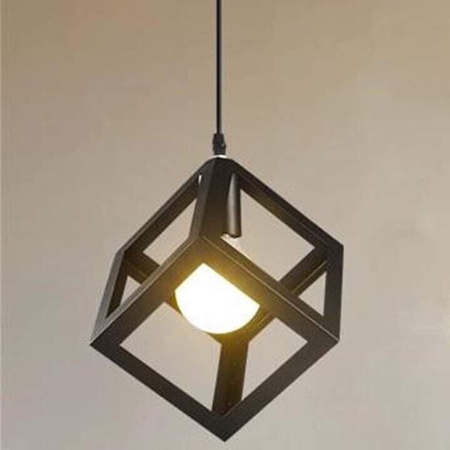 ĐÈN THẢ TRANG TRÍ BÀN ĂN QUÁN CAFE-NHÀ HÀNG-Tròn . Vuông . Tam Giác- Kèm Bóng