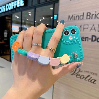Ốp Iphone ⚡️ 𝐅𝐑𝐄𝐄 𝐒𝐇𝐈𝐏 ⚡️ Ốp Lưng Điện Thoại Iphone Case Màu+ Móc thỏ