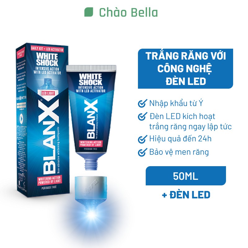 [Colab x Blanx] Combo Dầu Gội Khô Colab Origianl 200ml và Kem Đánh Răng Làm Trắng Răng Blanx 50ml - @chaobella