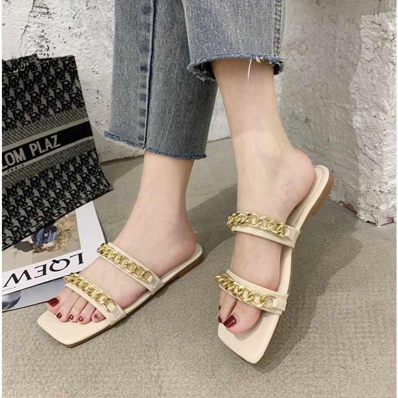 Big Size 35-43 Dép nữ không trượt nhiều màu thời trang