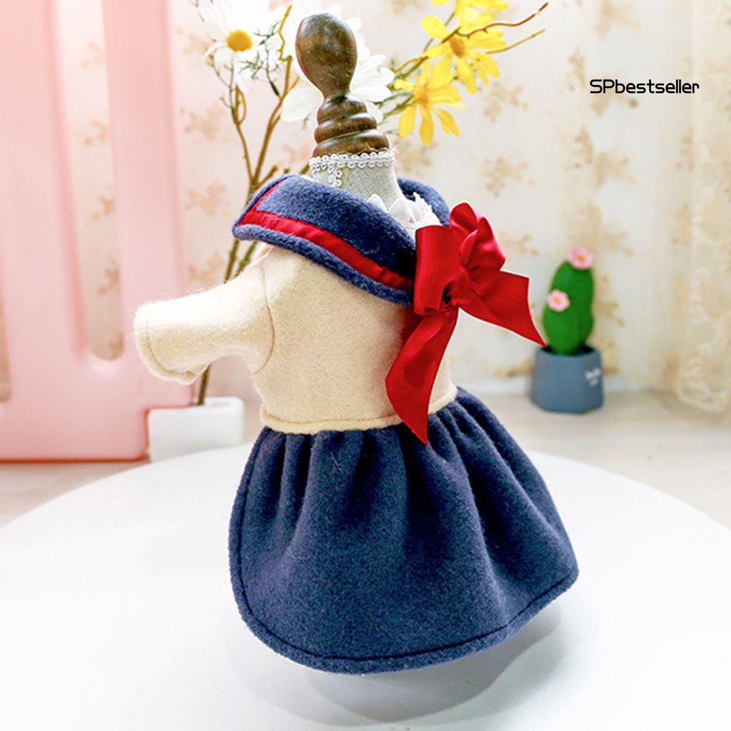 Đầm công chúa đính nơ xinh xắn dành cho cún cưng