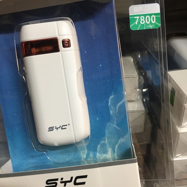 Sạc Dự Phòng Không Dây SYC 7800 MaH