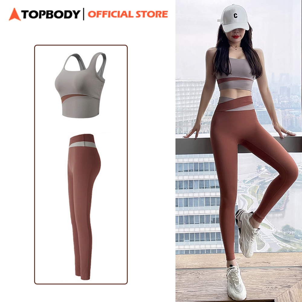 Bộ Quần Áo Tập Gym Yoga Nữ Cao Cấp Topbody - BODYG01