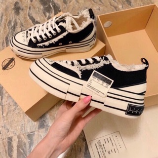 Giày thể thao jean rách cực chất ( hàng sẵn )