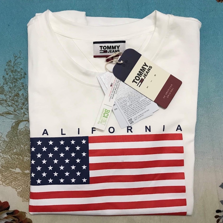 Áo phông Tommy cao cấp Nam Nữ. Cổ tròn , tay ngắn năng động trẻ trung, chất 100% cotton cao cấp. mềm mịn