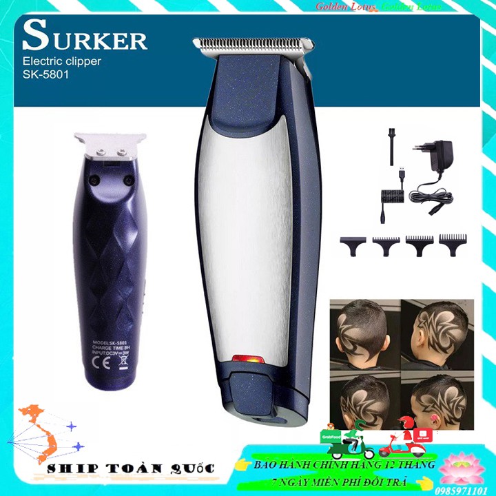 Tông đơ chấn viền Surker 5801 - bấm viền - vẽ tato