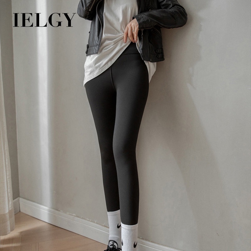 IELGY    Quần Legging Lưng Cao Nâng Hông Dáng Ôm Thời Trang Cho Nữ