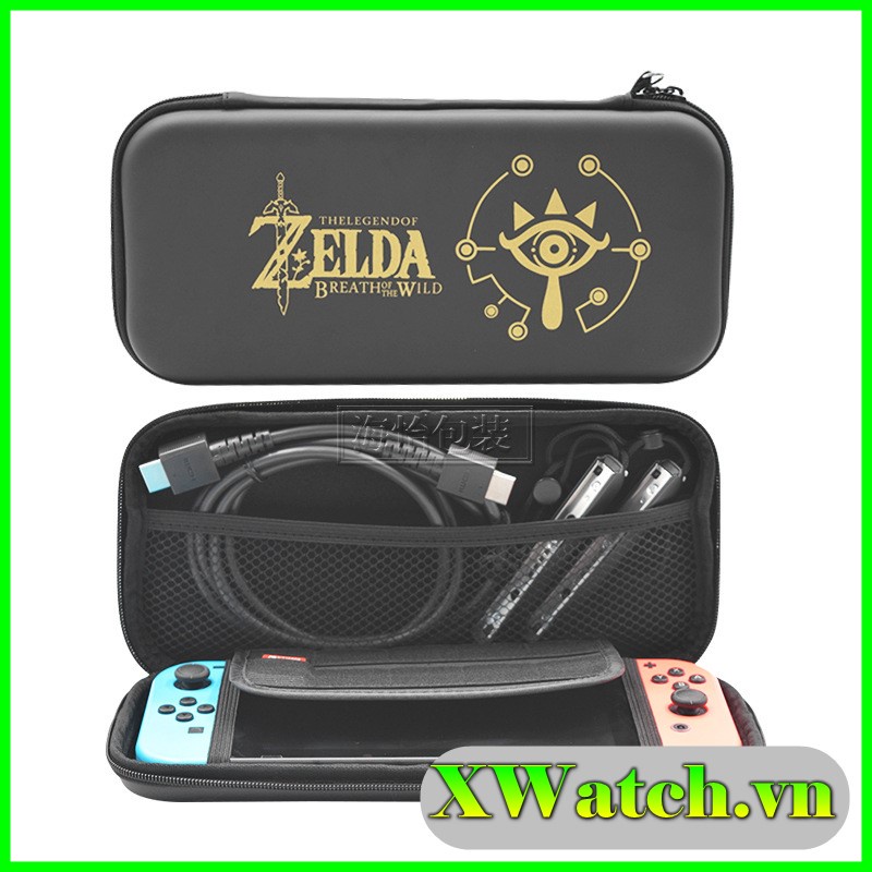 Bao đựng phụ kiện Nintendo Switch Zelda - mẫu trơn