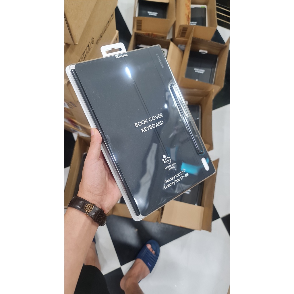 Bao da kèm Bàn phím Galaxy Tab S7/ Tab S7 Plus/ Tab S7 FE - Hàng chính hãng