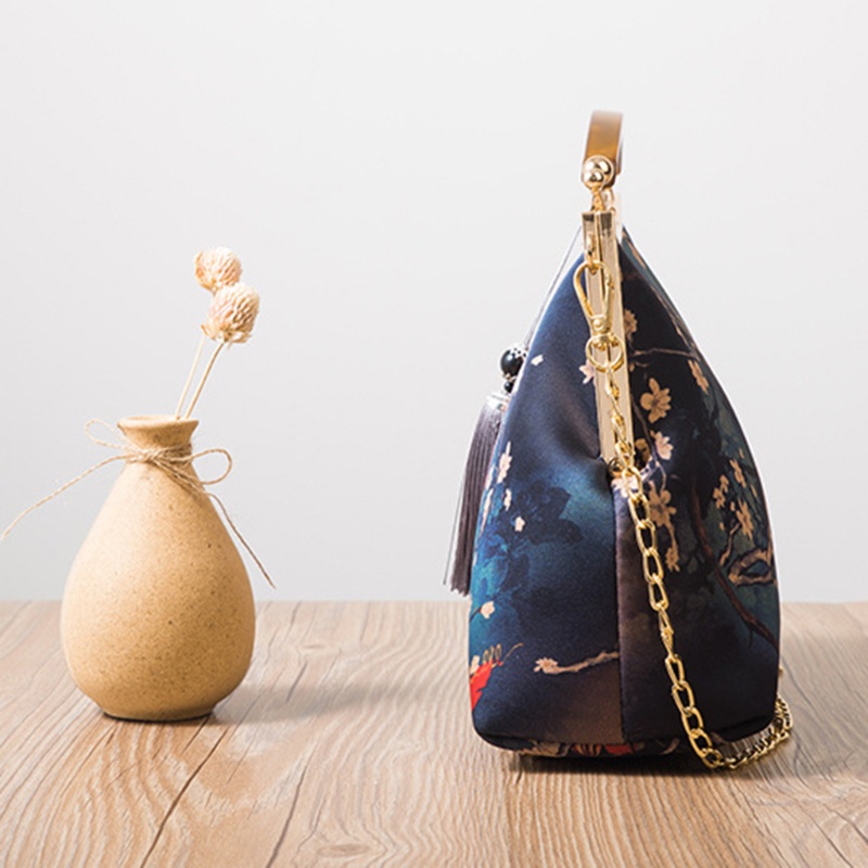 Youyo Túi Tote Phong Cách Trung Hoa Cổ Điển Dành Cho Bạn Nữ