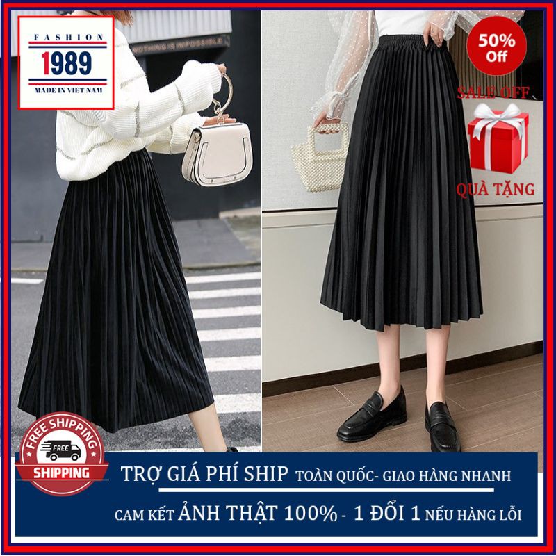 chân váy xếp li dài 🌺miDi kiểu dáng hàn quốc hót nhất 2021 ,LAMASS | BigBuy360 - bigbuy360.vn