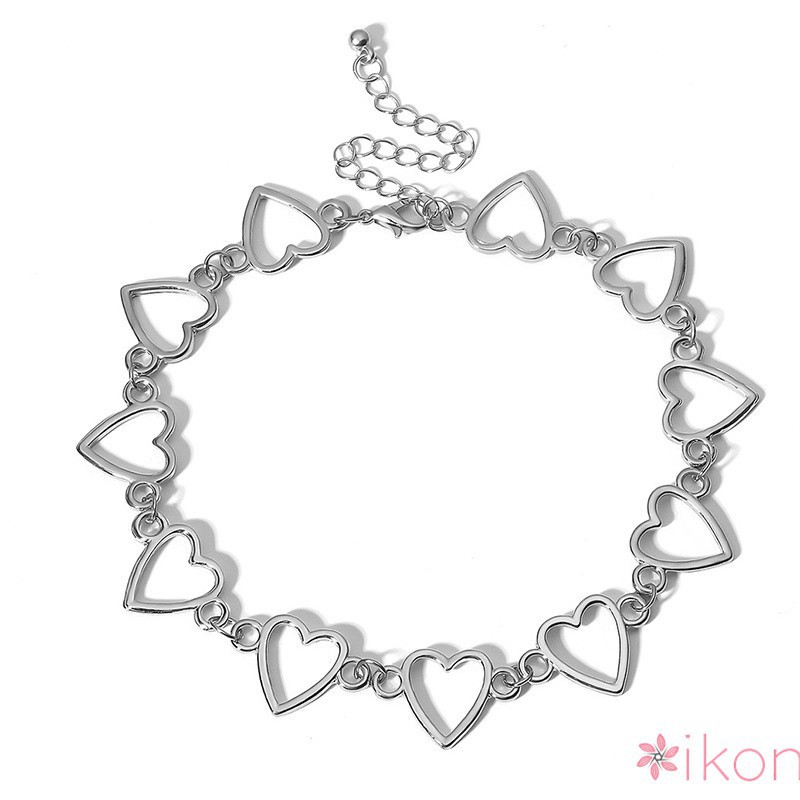 Vòng cổ choker hình trái tim đơn giản cá tính dành cho nữ | BigBuy360 - bigbuy360.vn