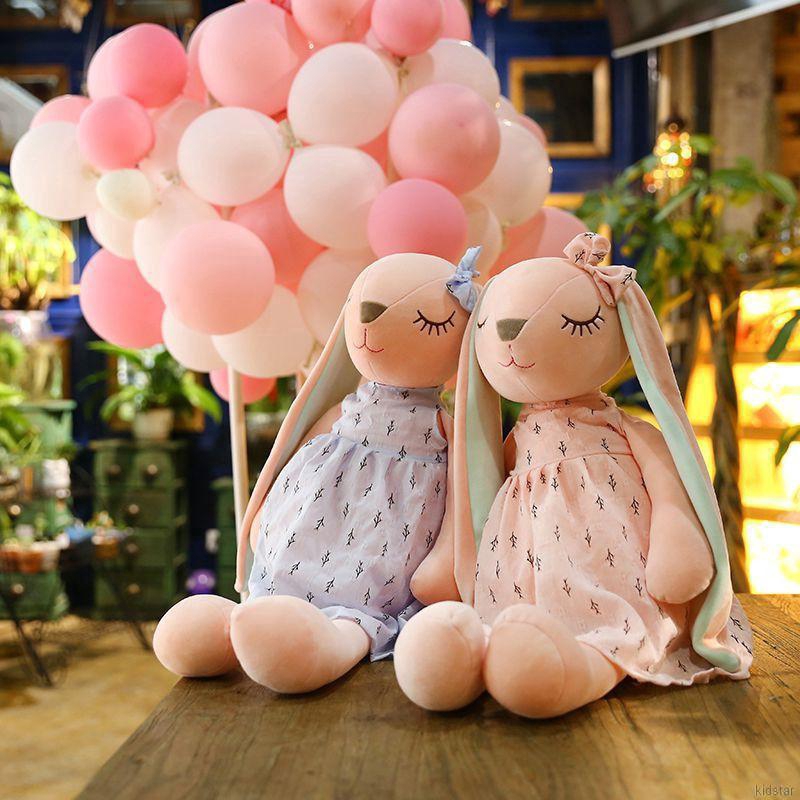 KIDSTAR Cute Cartoon Rabbit Plush Toy Stuffed Soft Lovely Animal Appease Toys Christmas Gift