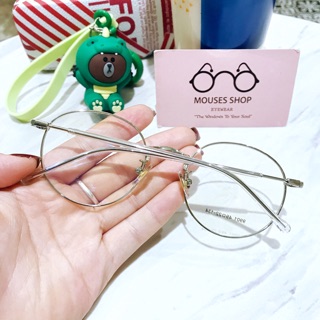 Kính mắt oval màu hồng