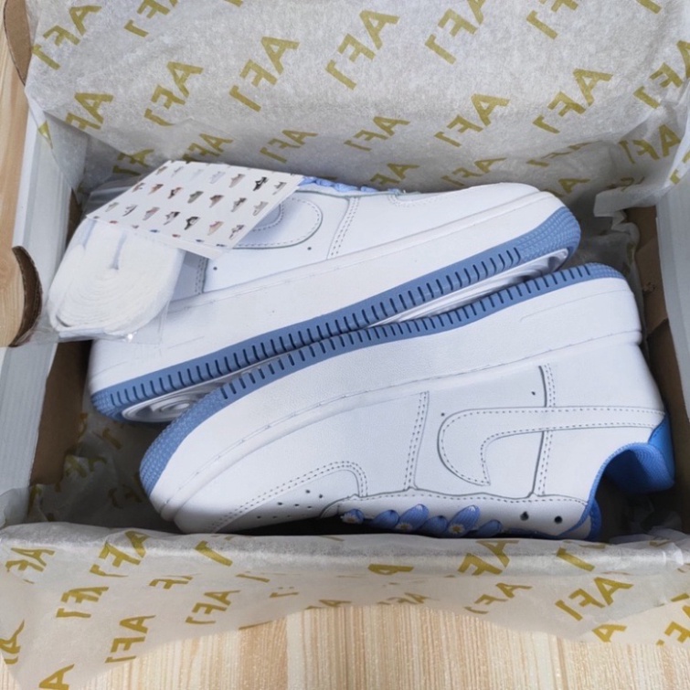 Giày thể thao nữ AF1 đế xâu xanh,hồng da thật 1:1 bản đẹp nhất funl box cao cấp <Hot Trend> | BigBuy360 - bigbuy360.vn