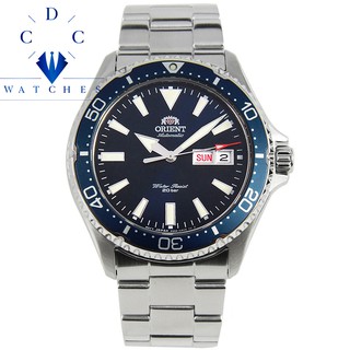 Đồng hồ nam orient mako iii blue dây kim loại ra-aa0002l19b