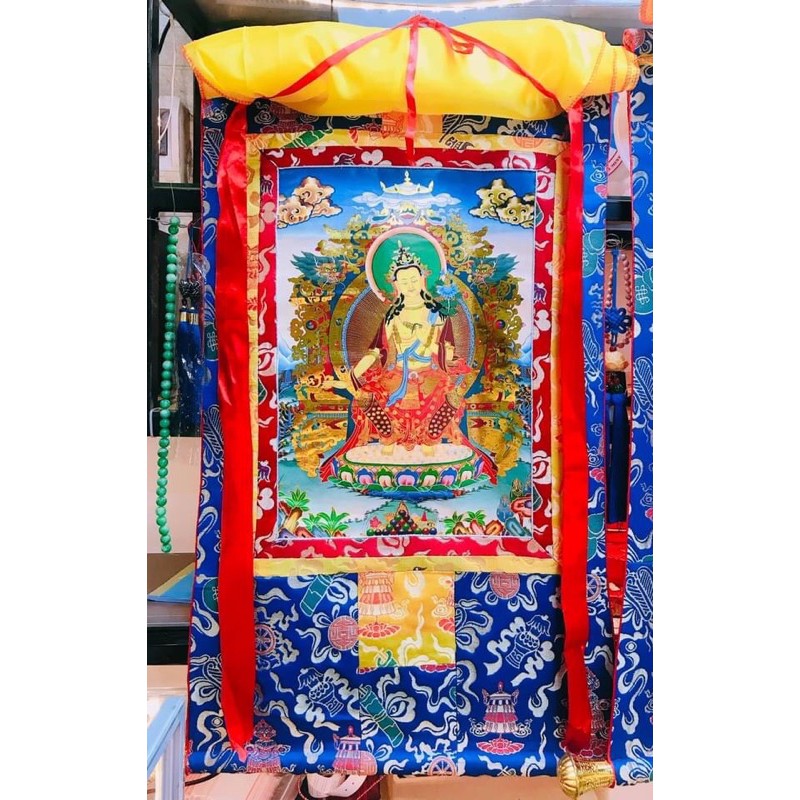 Thangka Phật di lặc