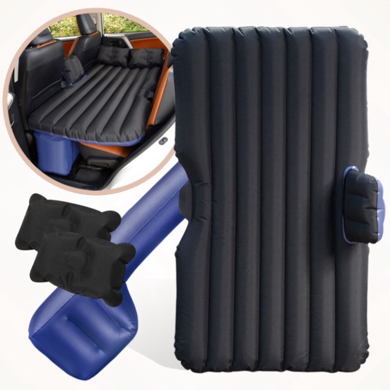 Đệm Hơi Ô Tô - Nệm Hơi 🚗CAO CẤP🚗 Chân Đế Rời Tiện Dụng - Đệm Hơi Kèm Bơm Cắm Tẩu 12V | BigBuy360 - bigbuy360.vn