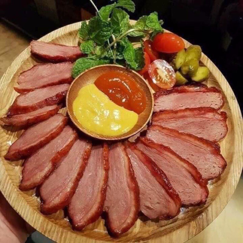 Sét 4 miếng Lườn ngỗng Nga hun khói